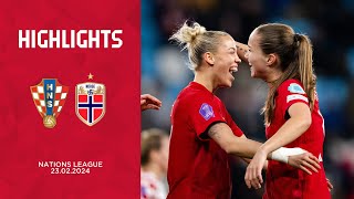 UWNL Highlights: Croatia - Norway, 0-3