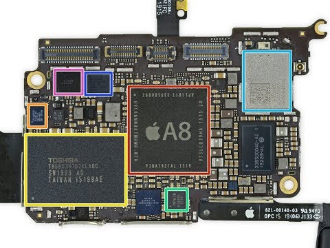 Apple iPod touch 6th disassembly разборка