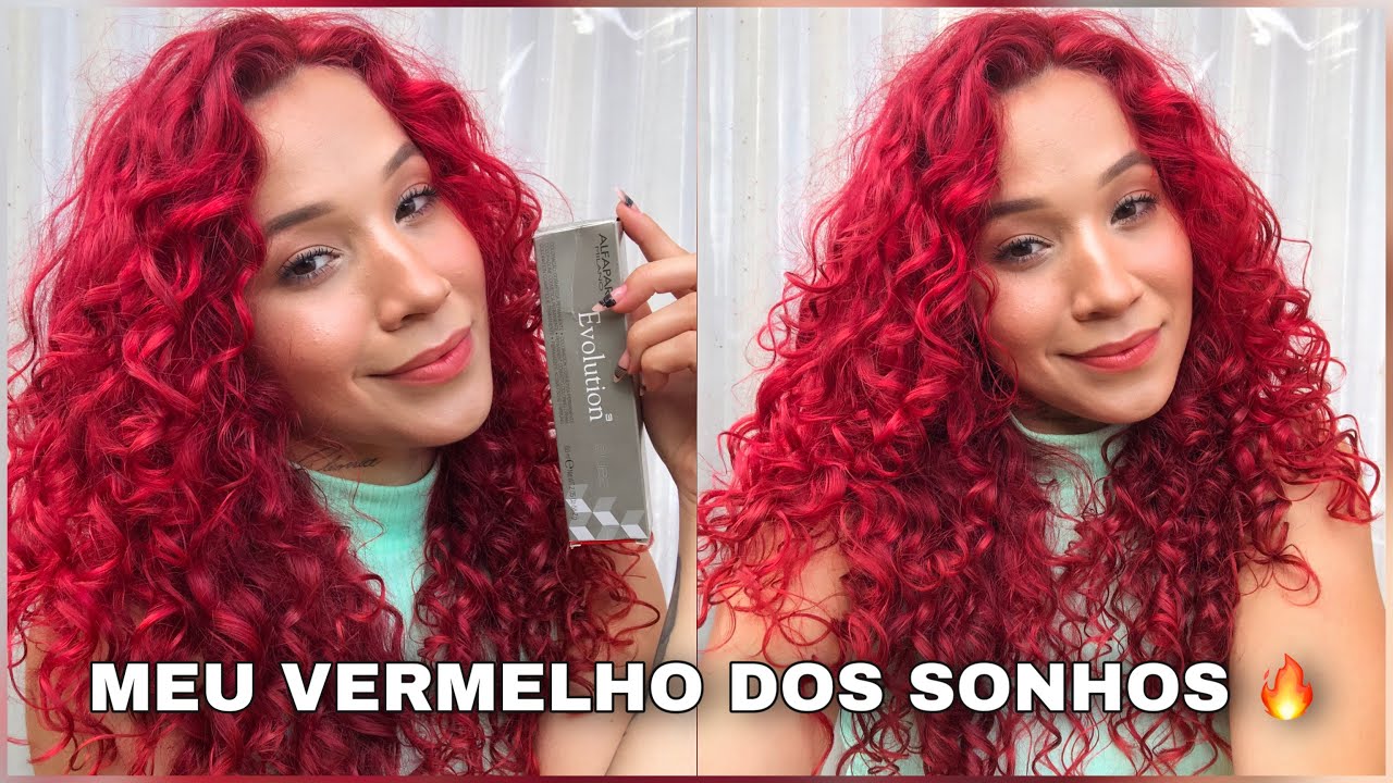 Melhor tinta pra Cabelo Vermelho!🔥♥️ - Alfaparf RB