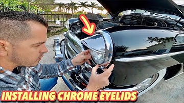 Installing Chrome Eyelids in my 1950 Chevy Styleline Coupe - Generation Oldschool