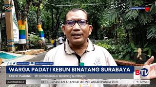 Kebun Binatang Surabaya Tak Pernah Sepi Selama Libur Lebaran