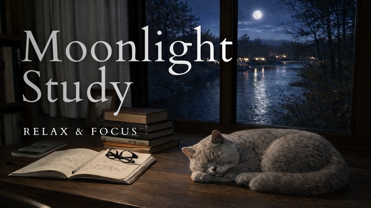 Smooth Jazz Study Music | Deep Focus & Night Study Ambience (1 Hour Relaxing Jazz)
