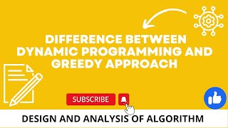 Difference between dynamic programming and greedy approach