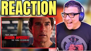 Mission: Impossible 8 THE FINAL RECKONING Teaser Trailer REACTION! | Tom Cruise