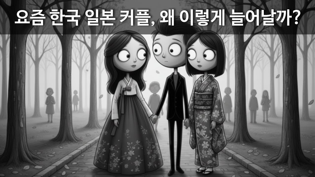 요즘 한국 일본 커플, 왜이렇게 늘어날까?