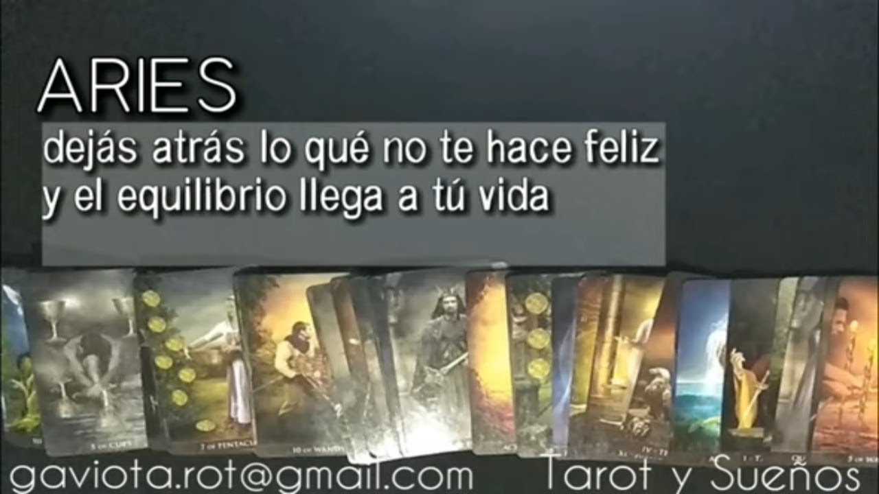 ARIES DEJAS ATRÁS LO QUE NO TE HACE FELIZ Y EL EQUILIBRIO LLEGA A TU ...