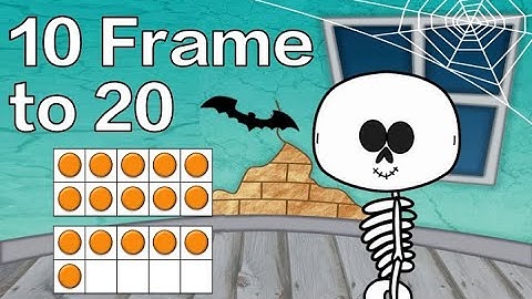 Halloween: Ten Frame To Twenty Subitizing : Math Brain Break