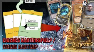 Yugioh & Hearthstone Karten SELBER PROGRAMMIEREN | Mein CCG Kit !