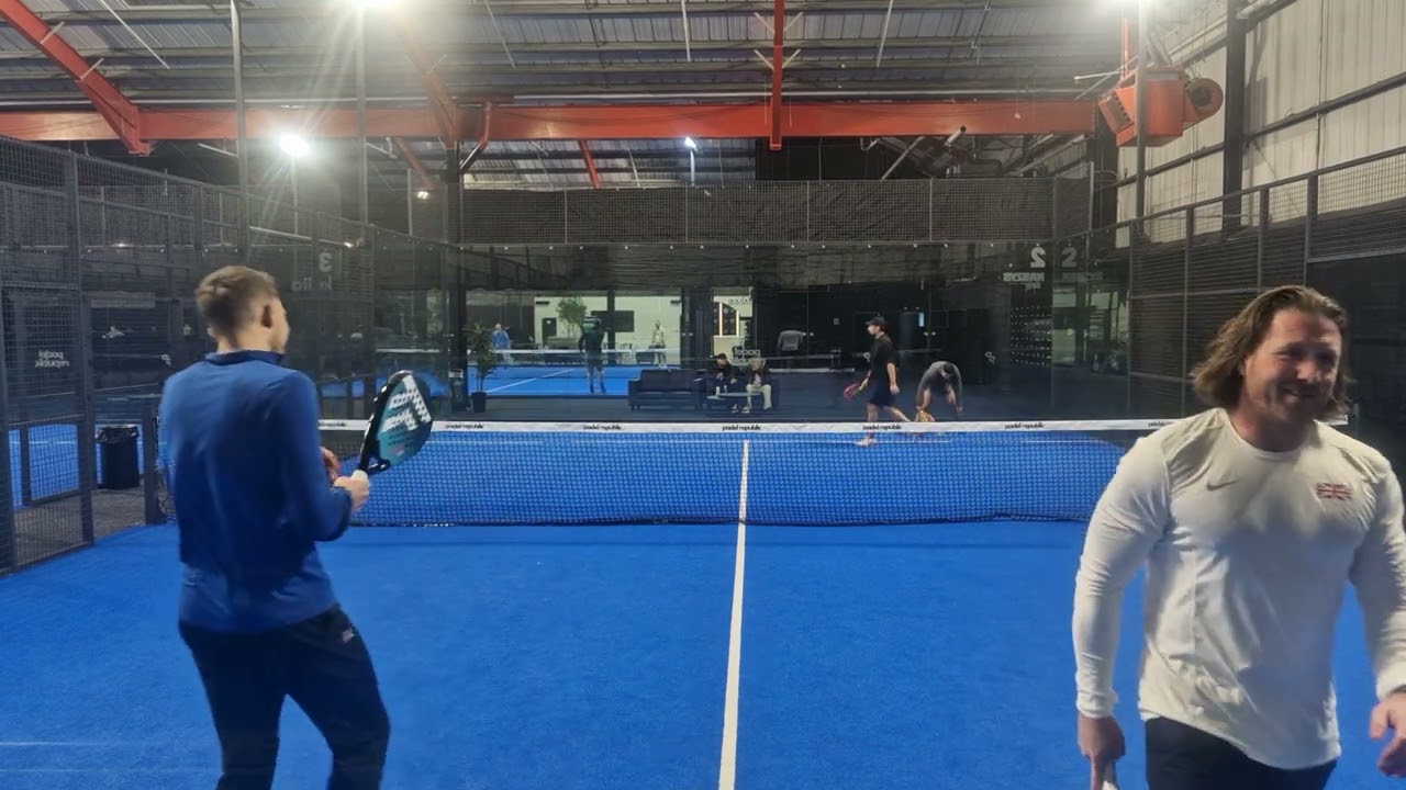 Bol + Josh v Wes + Hamza (7-5, 6,3) levels 2-3