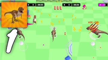 Dino.io Gameplay Walkthrough #1 (Android, IOS)