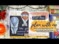 PLAN WITH ME MAY 2021 📔✏️: vintage Antiquarian sticker book theme