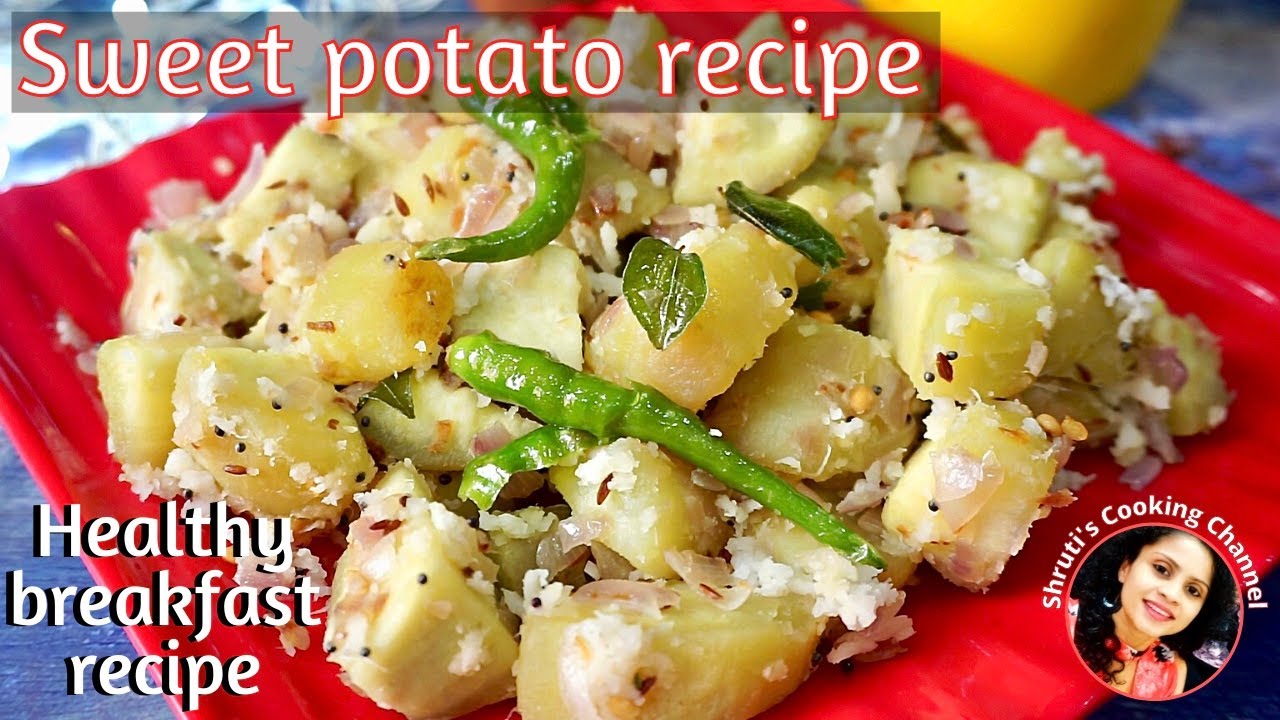 sweet potato stir fry sweet potato upma genasina upkari sweet potato recipe, healthy