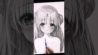 drawing anime so satisfying #art #drawing #realisticdrawing