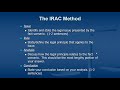 IRAC Explained