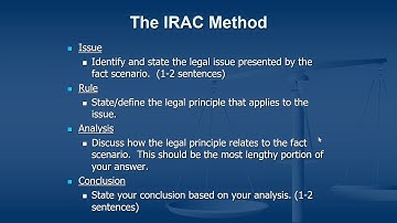 IRAC Explained