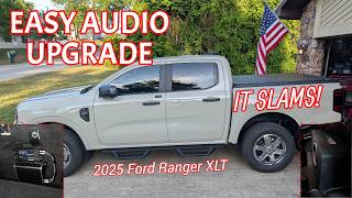 2025 Ford Ranger DIY Audio Upgrade: Amp, LOC, and Sub Box Installation