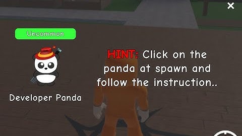 (NEW) How to get Developer Panda
