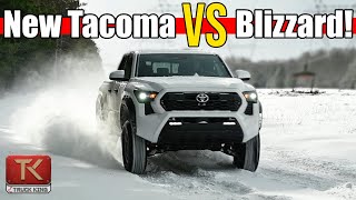 New 2024 Toyota Tacoma TRD OffRoad Hits Snowy Trails  How's it Perform?