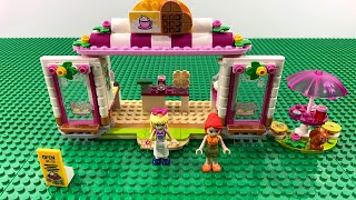 How To Build Lego Friends Heartlake City Park Cafe | Lego Empire Satisfying Stopmotion Build & Play
