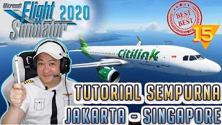 Tutorial Super Sempurna - Microsoft Flight Simulator 2020 Gameplay Indonesia - Part 15 - Lengkap !! screenshot 2