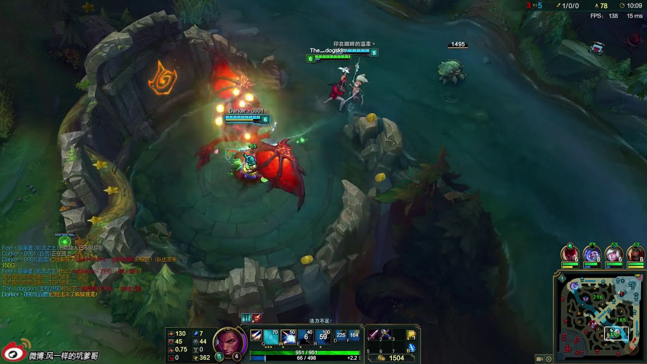 坑爹哥实况 英雄联盟搞笑双人匹配：谨慎的带妹狂魔