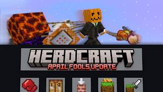 The Weirdest Minecraft Update Yet... | HerdCraft April Fools Snapshot