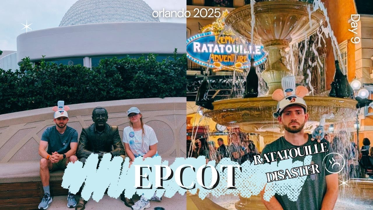 EPCOT VLOG | Eating & Drinking Around the World 🍸🌎 | Fun & Fails 🎢| Disney Orlando Travel Vlog Day 9