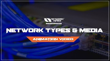 [Hindi] Network Types & Media in Computer Networking [Animation]