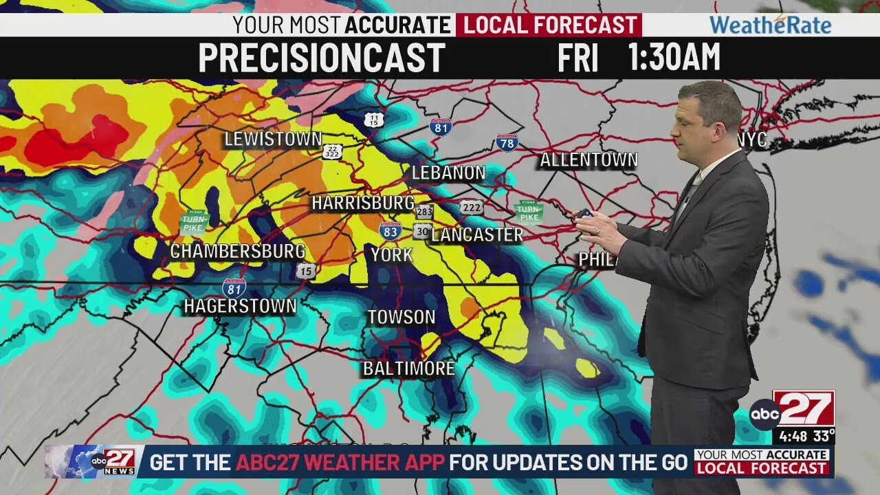 Brett's Wednesday Morning First Forecast - YouTube