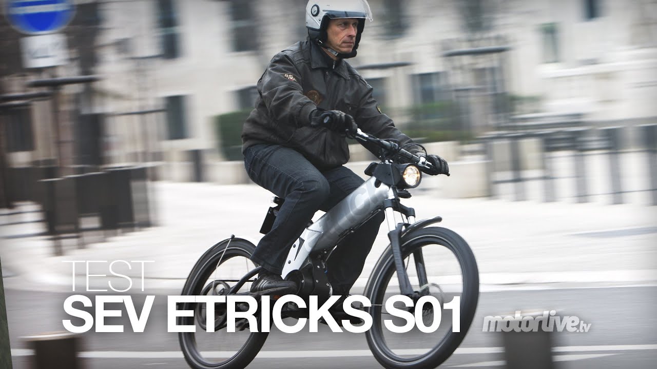 TEST  SEV etricks C01 : moto ? vélo ? électrique ! 