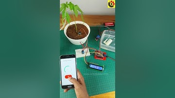 Plant watering system with ESP32 board | ESP32 projects #sritu_hobby #esp32project @sritu_hobby