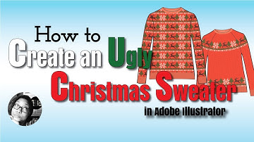 How to Create an Ugly Christmas Sweater in Adobe Illustrator for Fashion Design