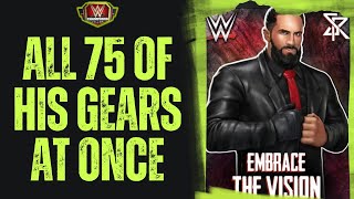 All 4 Gears-Seth Rollins Embrace The Vision-6 Star Silver-WWE Champions