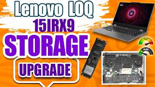 How to Upgrade SSD Storage on Lenovo LOQ 15IAX9 Gen 9 Laptop