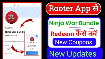 Rooter App Ninja War Bundle | Rooter App Ninja War Bundle Redeem | Rooter App Problem