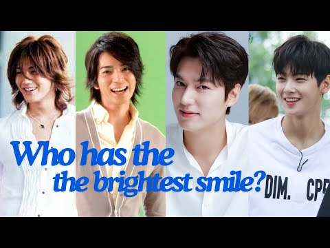 Who has the best smile? #junmatsumoto #jinakanishi #chaeunwoo #leeminho #jerryyan #aldenrichards