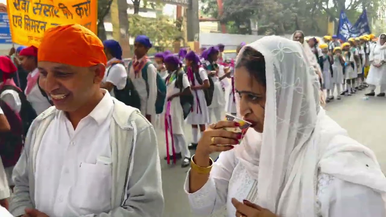 Nagar kirtan TATA Nagar Jamshedpur Jharkhand 