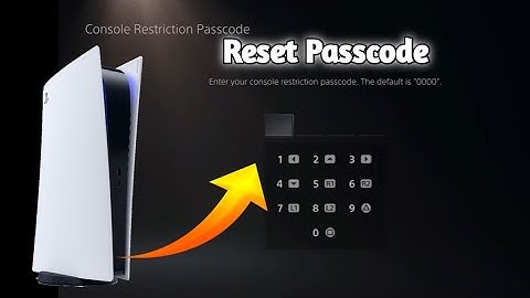 How to RESET PS5 Passcode for Parental Controls & Settings In Hindi - Mact Gamer