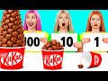 100個重ねフードチャレンジ | 驚くべきハックとトリック Trend DO Challenge