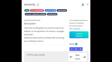 PICOCTF CHALLENGE| Unminify | PICOCTF WEB CHALLENGE 2| HOW TO CATCH THE FLAG