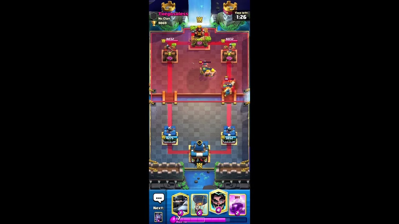 Clash Royale Full Match Gameplay 🔥 Strategy, Defense & Epic Win |Clash Royale, Full Gameplay.