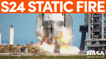 Starship 24 Six Engine Static Fire Test | SpaceX Boca Chica