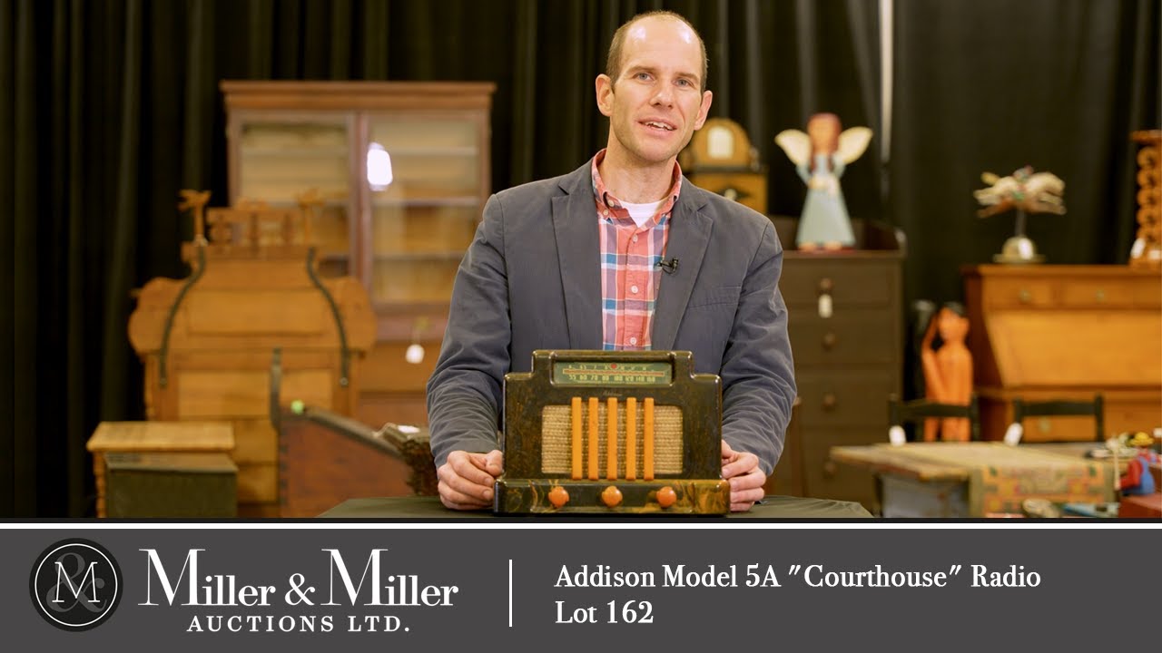 Addison Model Cell Addison Model 5A Courthouse Radio - Lot 162 - October 29th, 2022 - YouTube