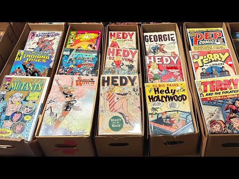 The Haul Of Rare COMIC BOOKS from the KingKon V Comic Convention