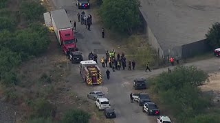 Officials investigating if 18-wheeler with dead migrants inside was 'cloned' by human smugglers