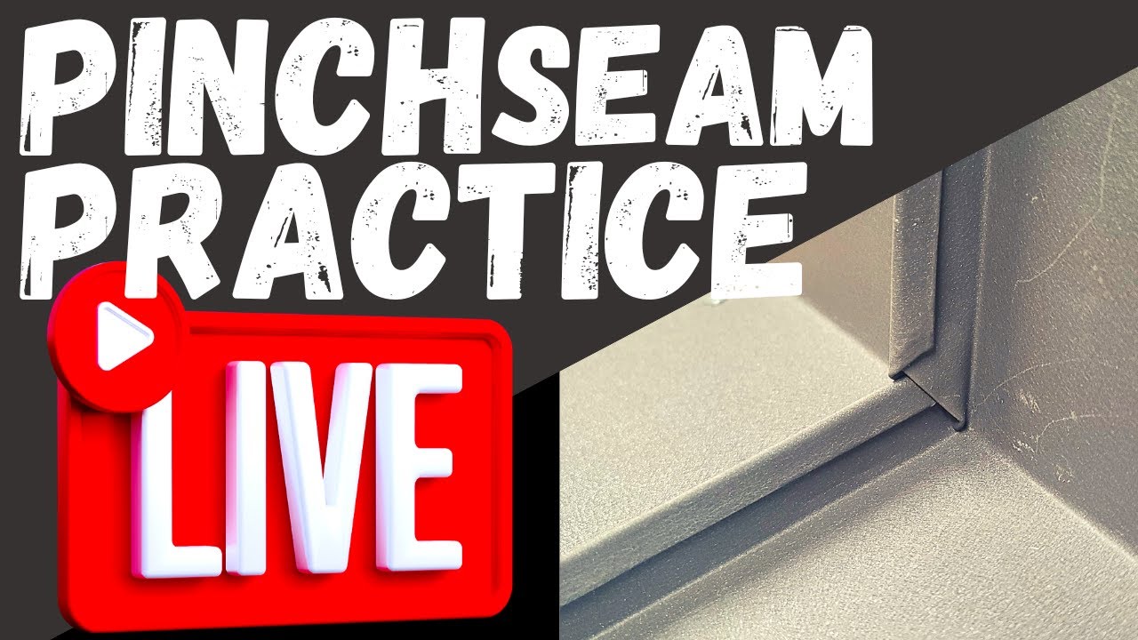 LIVE PRACTICE: Standing Seam Details With Paper