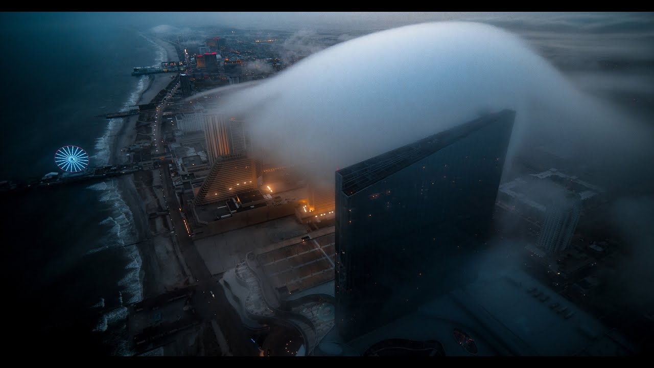 " Cloud Atlantic " - Atlantic City Cinematic Drone Trailer [ 4K ] - YouTube