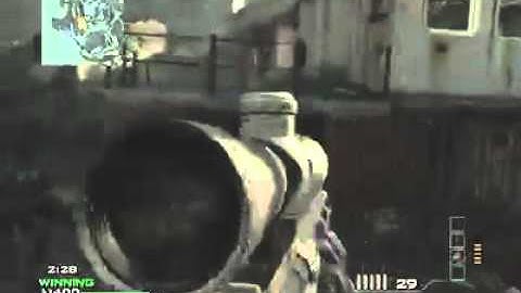 - Mw3: QuickScope final kill - 1v1 Playlist(Aground).