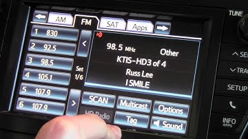 2012 | Toyota | Prius V | HD Audio Settings | How To By Toyota City Minneapolis MN