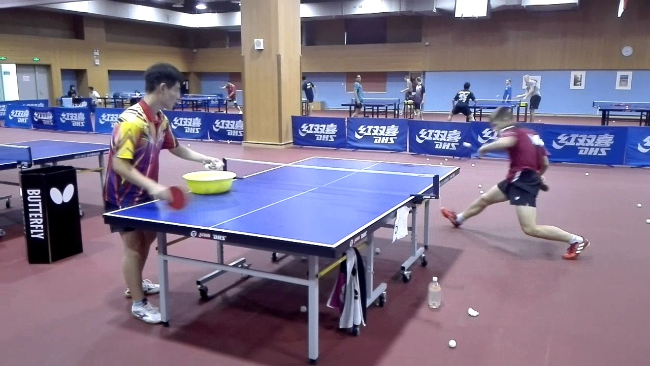 Table Tennis Multiball in China Daniel Oráč YouTube